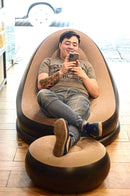 Sillon Confortable Portatil con reposapies